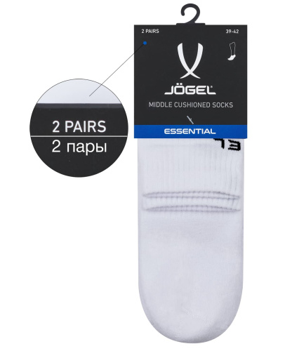  Jogel ESSENTIAL Mid Cushioned Socks, 2 , , -00020737  8